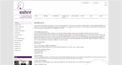 Desktop Screenshot of eshnr.eu